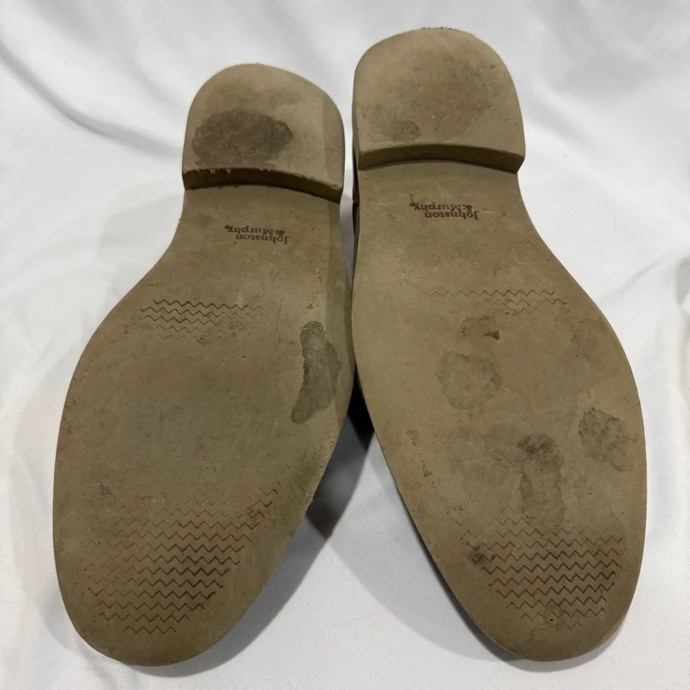 Johnston & Murphy Perforated Oxford‎ Shoes 10M Smart Casual Lightweight Corpcore